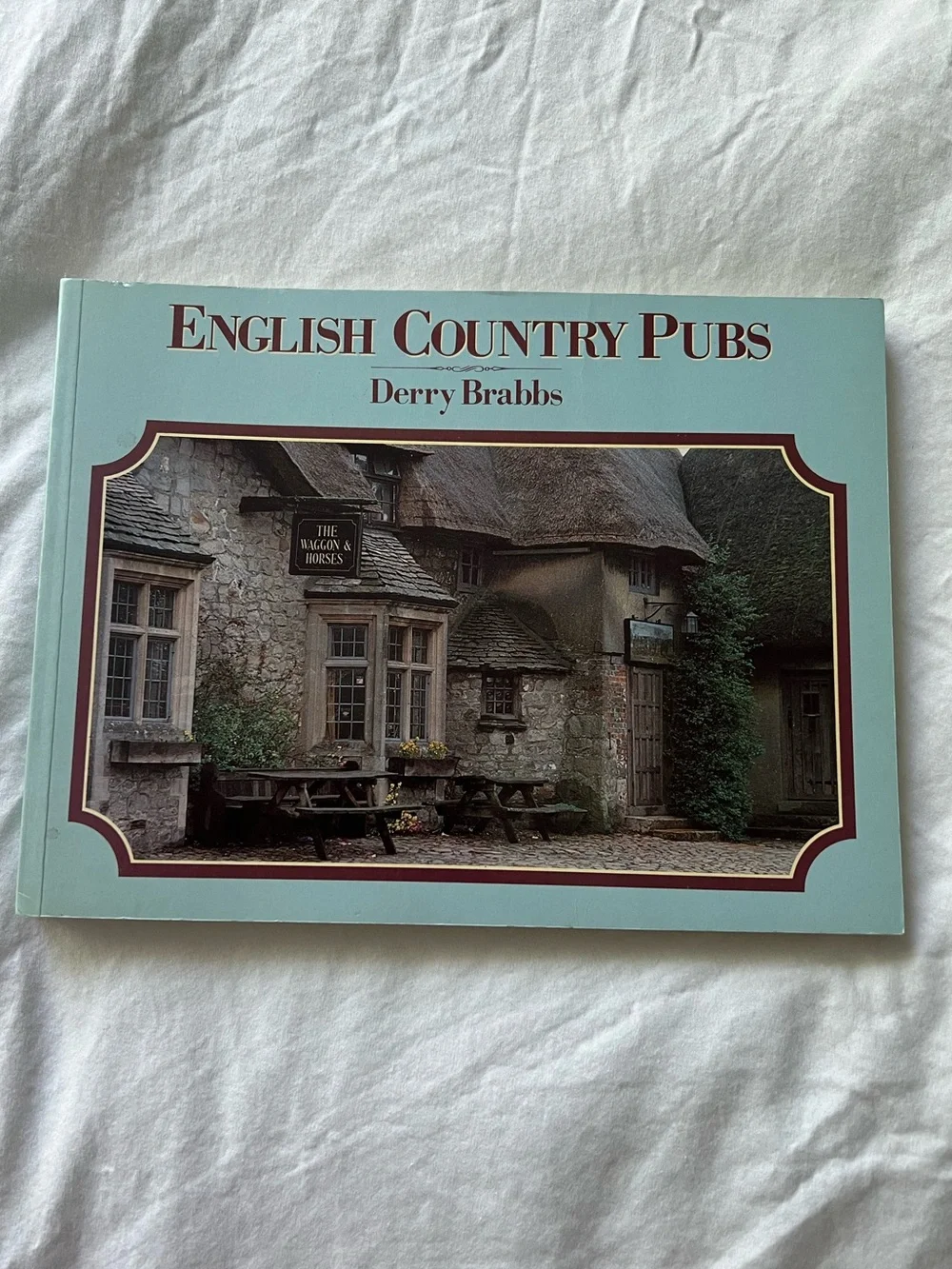 English Country Pubs Derry Brabbs Soft Cover 1986 British Bars Beer